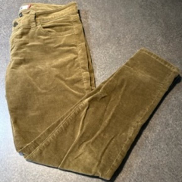 Cabi 3567 Skinny Cord in Moss Green Sz 12 - Picture 4 of 6